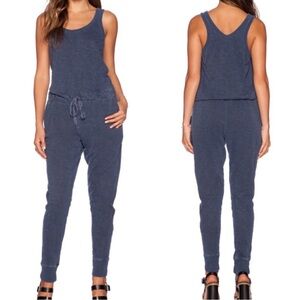 WILT slub tank jumpsuit in pepper size XS cotton pockets minimalist comfy errand